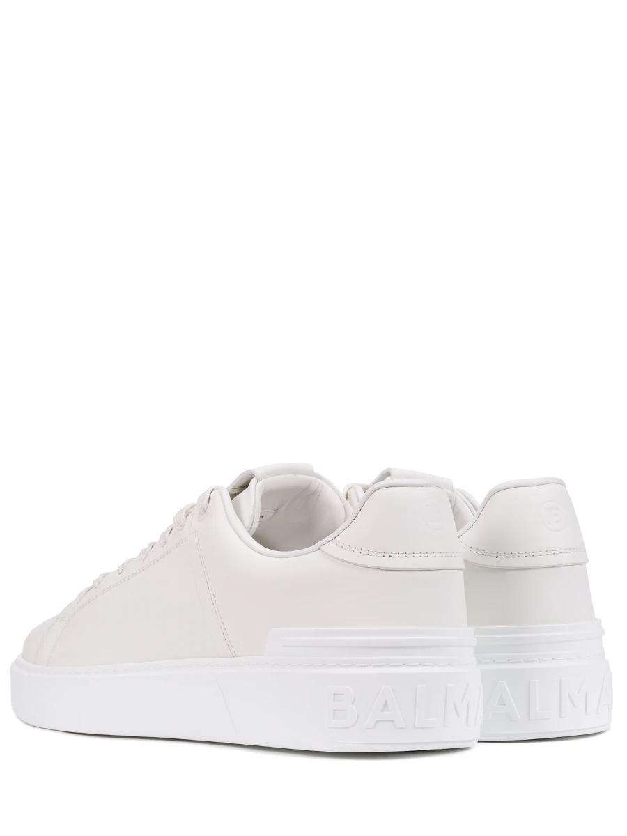 Кеды кожаные BALMAIN DM1VI288LVTR/0FA Белый  Фото 4