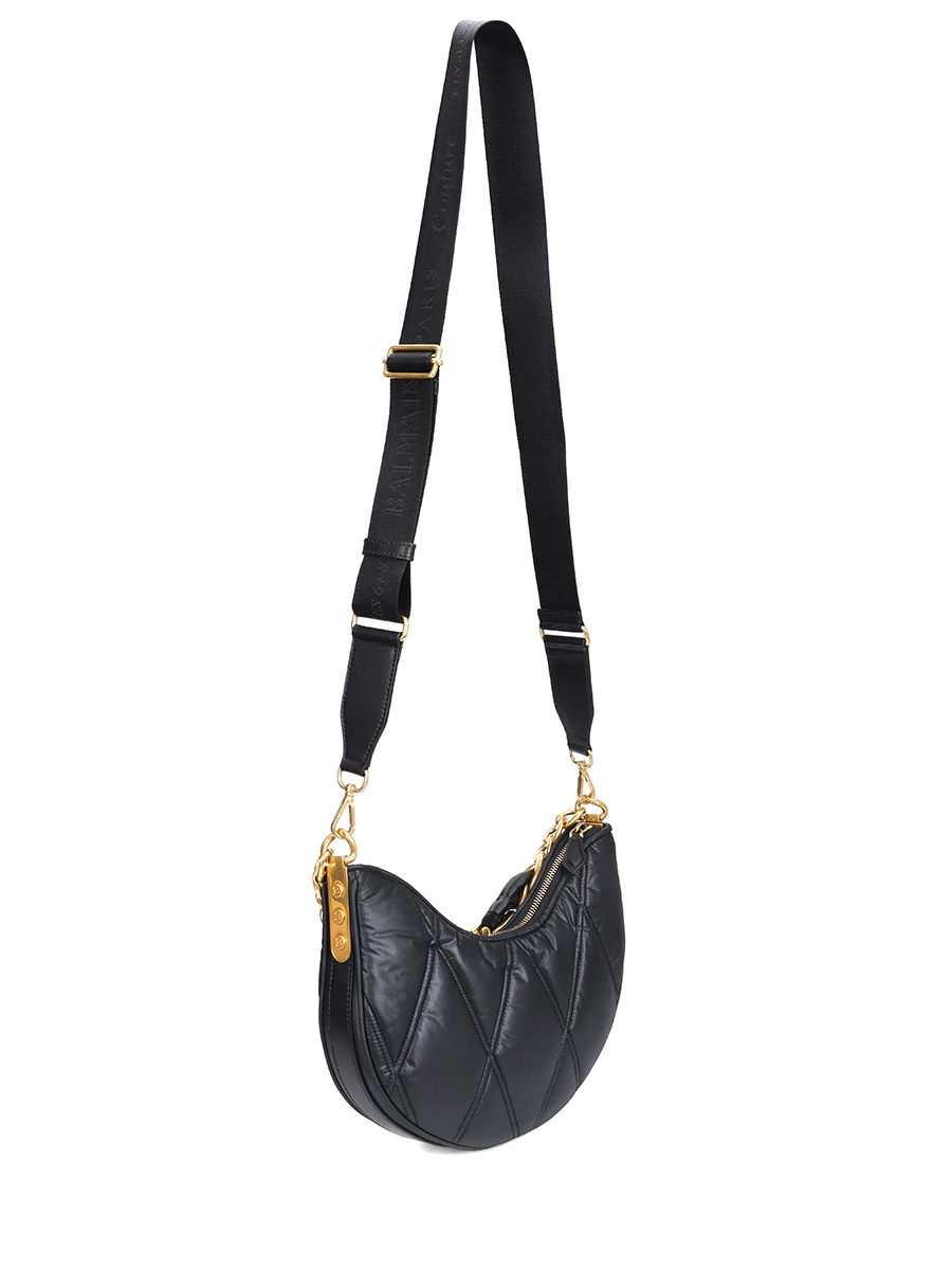 Сумка текстильная Soft Moon BALMAIN EN1BQ954TNDT Черный  Фото 3