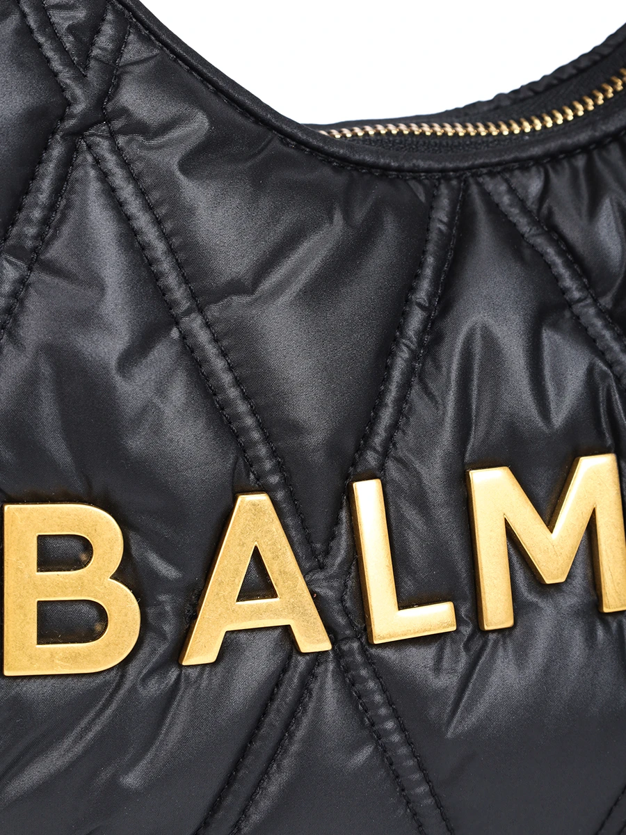 Сумка текстильная Soft Moon BALMAIN EN1BQ954TNDT Черный  Фото 5
