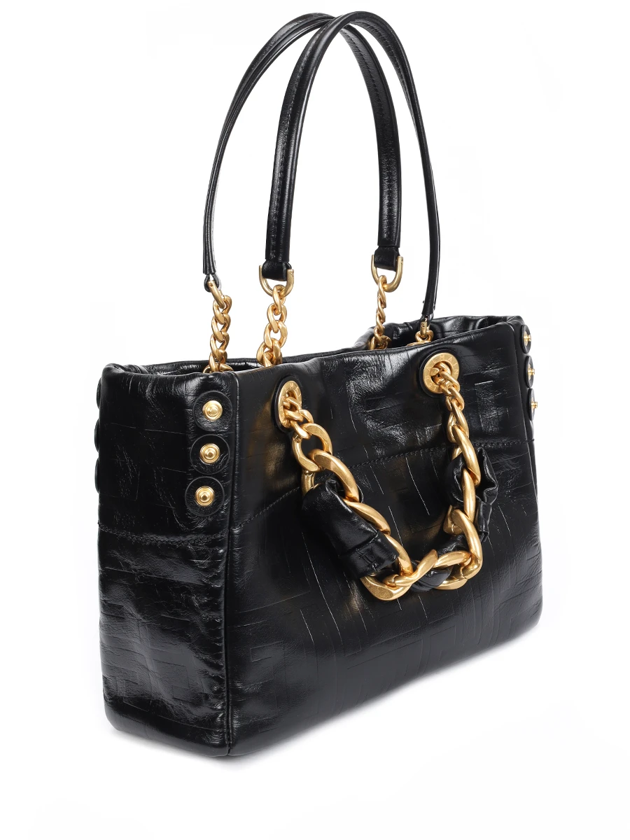 Сумка кожаная 1945 BALMAIN EN1FD871LETF Черный  Фото 5