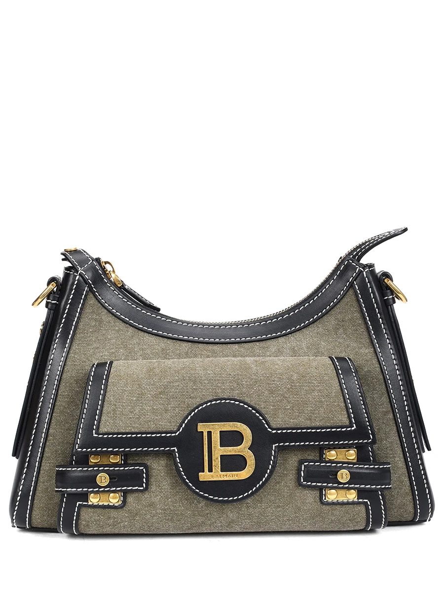 Сумка текстильная B-Buzz BALMAIN EN1BT905TCLB Хаки 