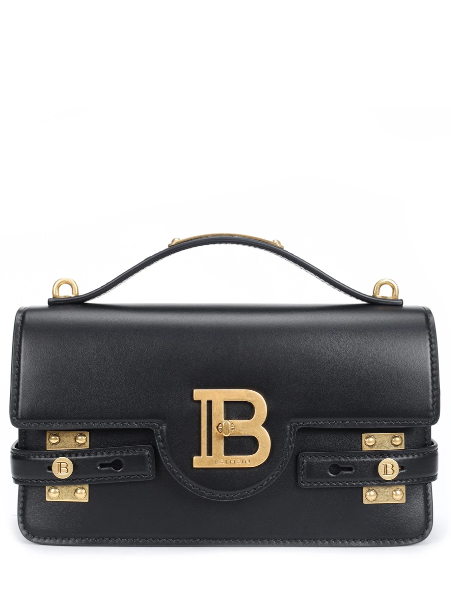 Сумка кожаная B-Buzz BALMAIN DN1DA828LAVE/0PA Черный  Фото 2