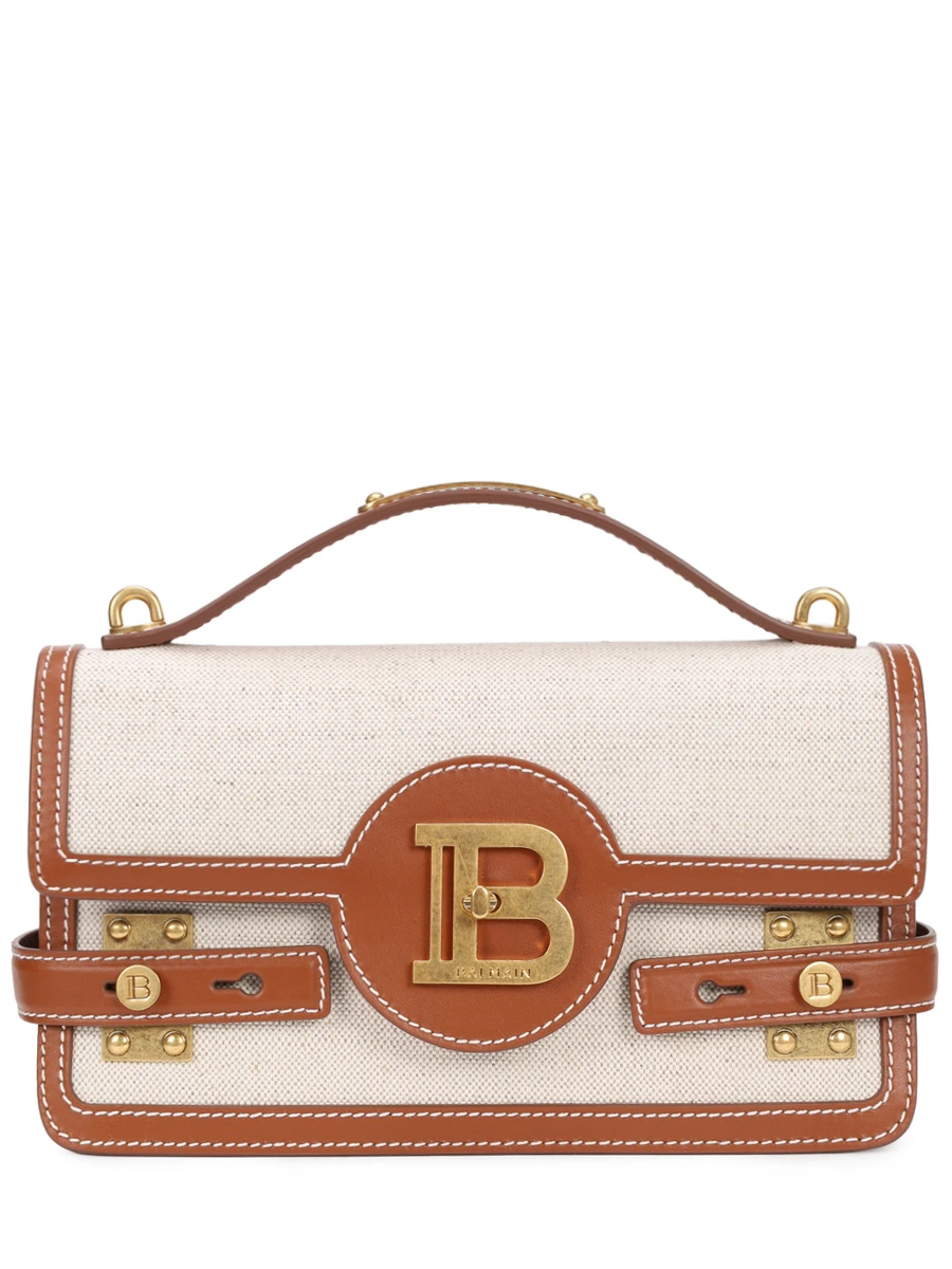 Сумка текстильная B-Buzz BALMAIN DN1DA829TCFE Коричневый 