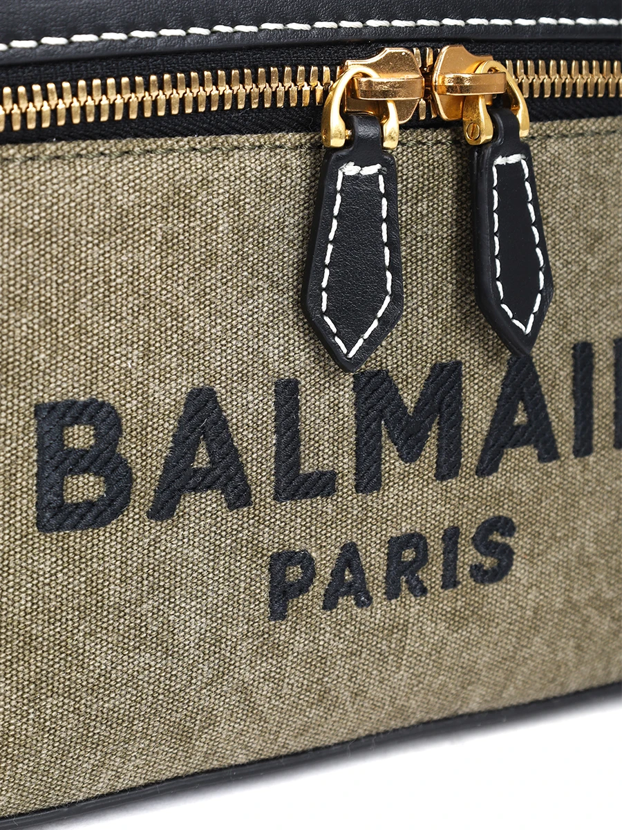 Сумка текстильная B-Army BALMAIN DN1BG921TCLB Хаки  Фото 5