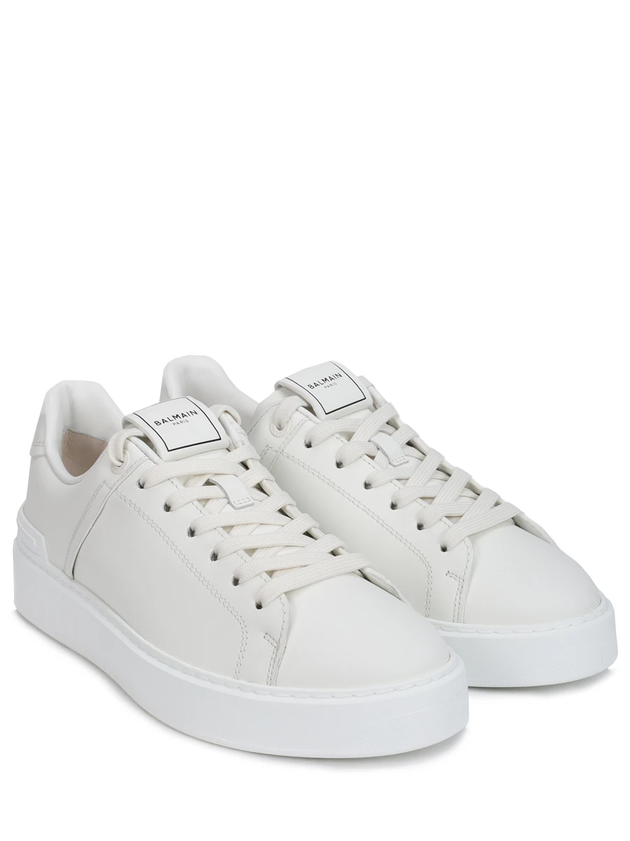 Кеды кожаные BALMAIN DN1VI690LVTR Белый  Фото 2