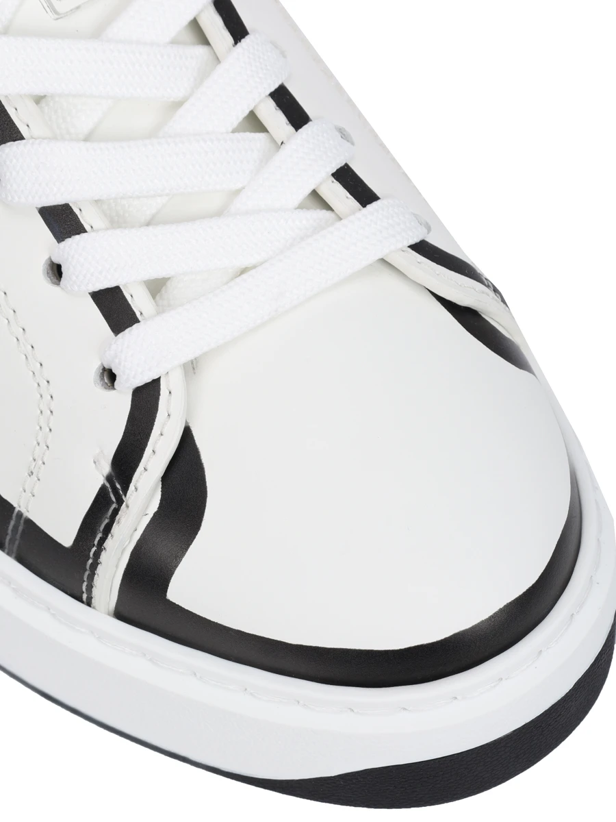 Кеды кожаные BALMAIN EN1VI690LCLP Черный  Фото 5