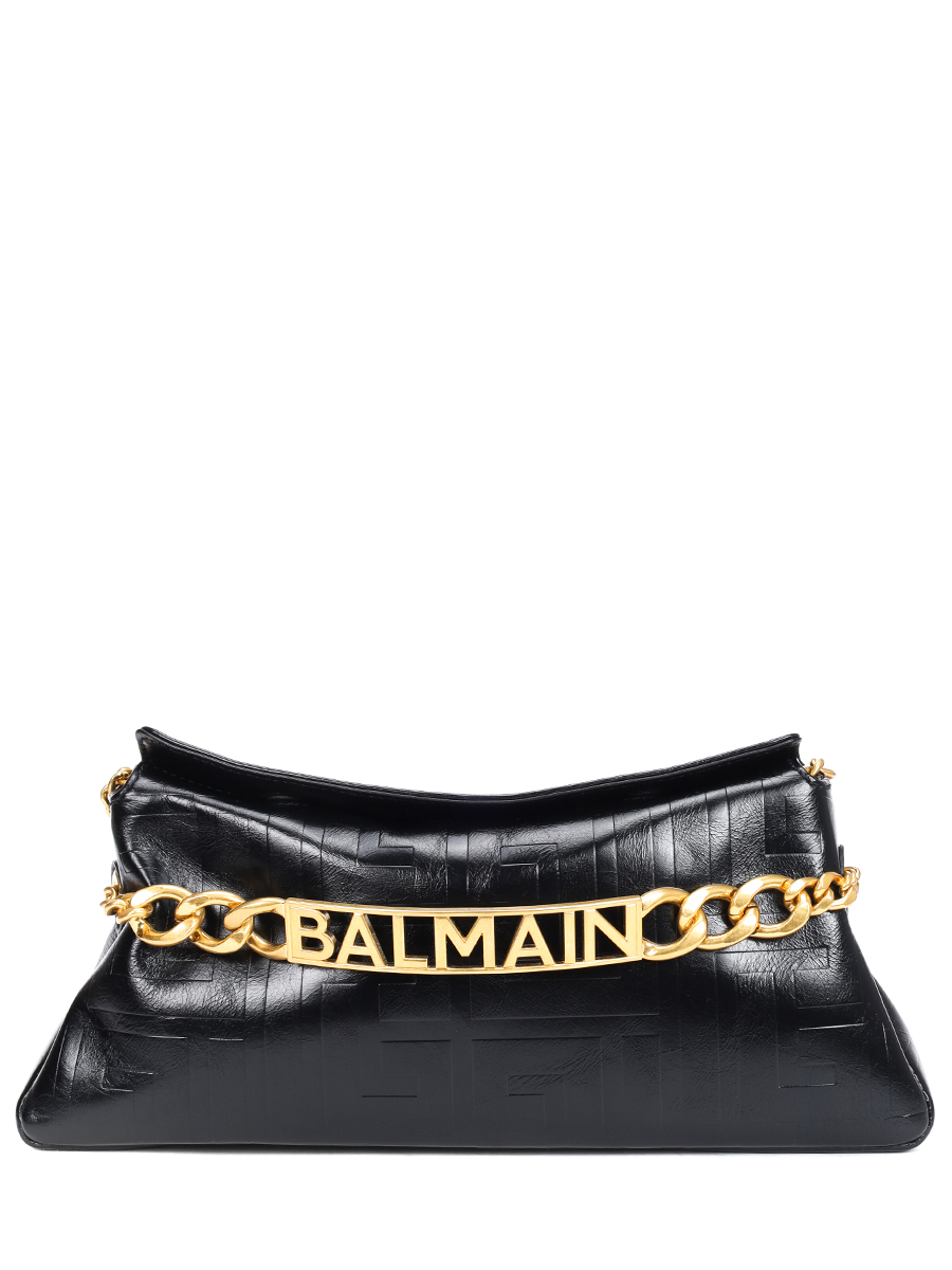 Клатч кожаный 1945 BALMAIN EN1LQ955LETF Черный 