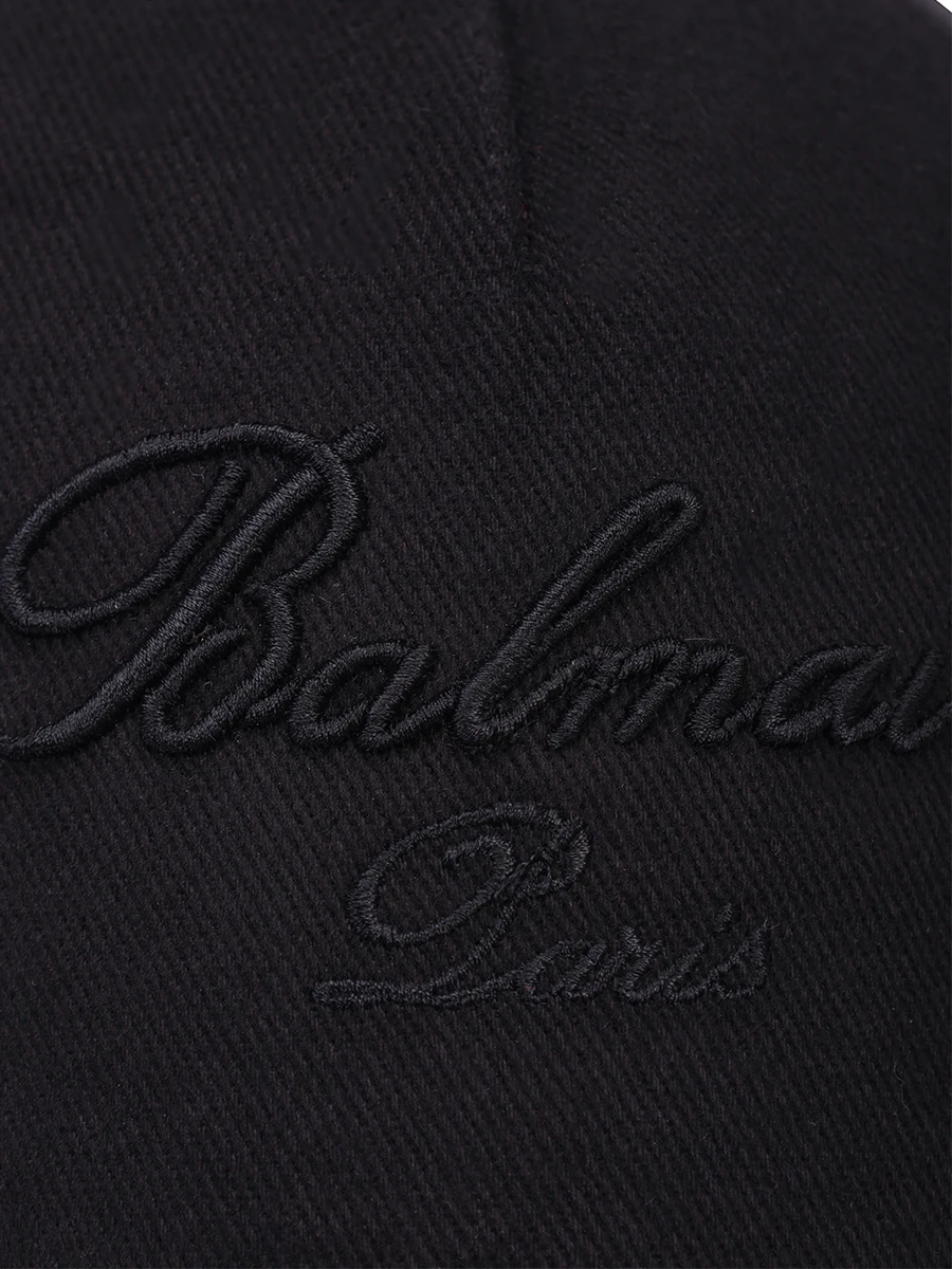 Бейсболка хлопковая BALMAIN EH1XA231CD29 Черный  Фото 3