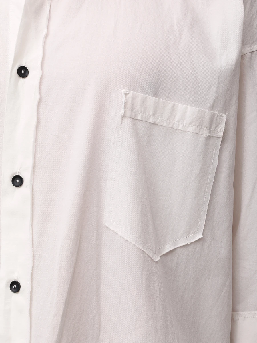 Рубашка Regular Fit однотонная ANDREA YA’AQOV 25MUBO07 Белый  Фото 6