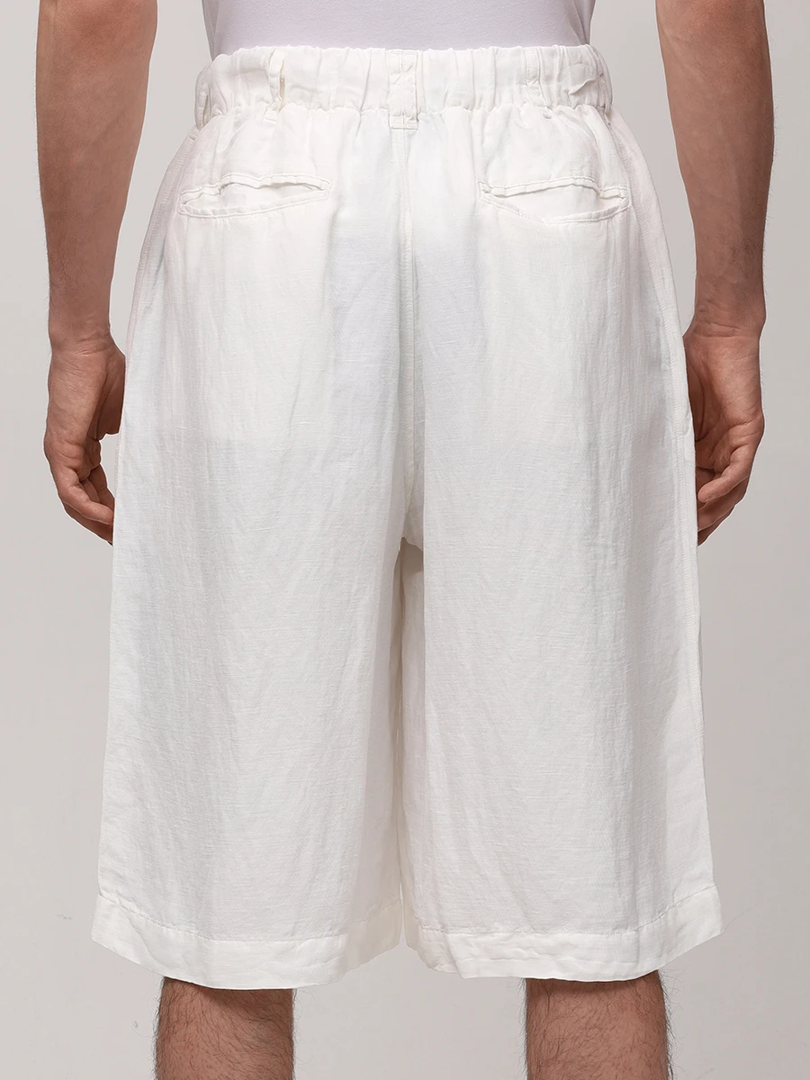 Шорты льняные ANDREA YA’AQOV 25MHAB28 Белый  Фото 5