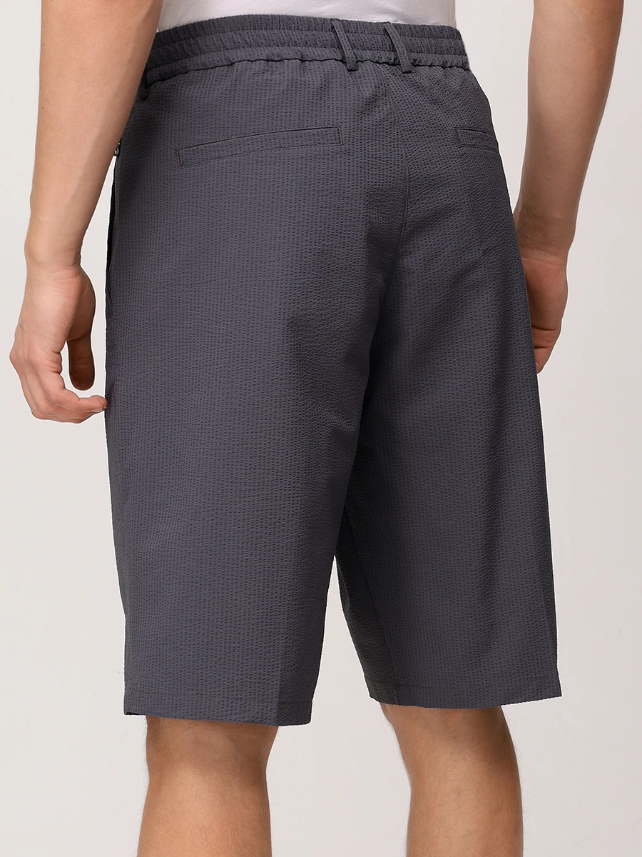 Шорты однотонные BOGNER 18229469/951 MARC Серый  Фото 3