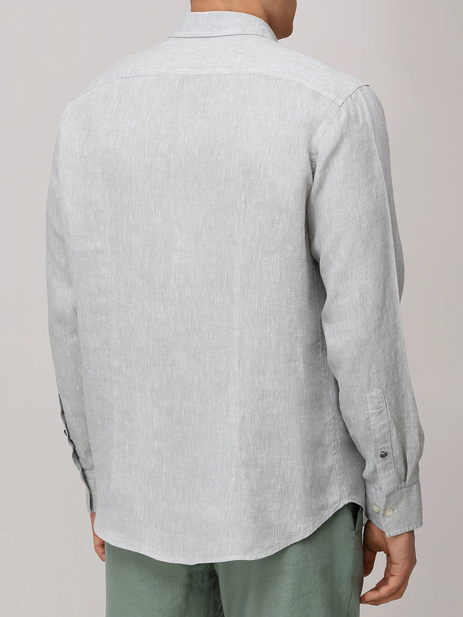 

Рубашка Slim Fit льняная Timi, Мятный, 58842973/230 TIMI