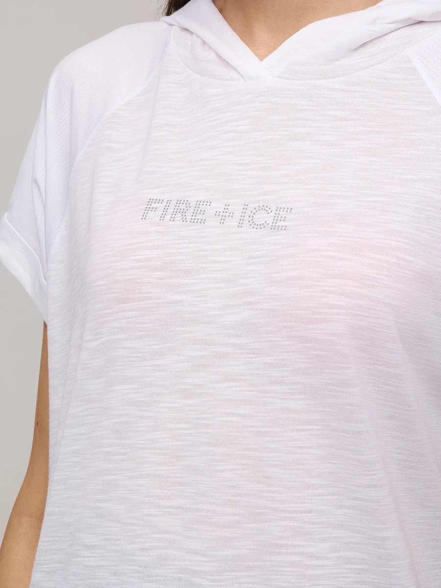 Футболка с логотипом Damia BOGNER FIRE + ICE 54958021/031 DAMIA2 Белый  Фото 5