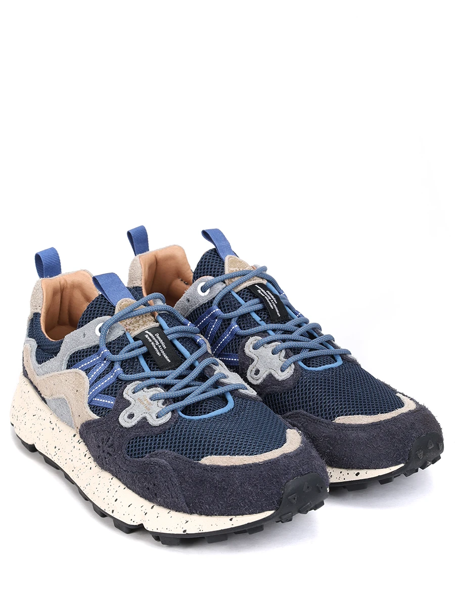 Кроссовки комбинированные Yamano FLOWER MOUNTAIN 1C39-001-2017816-15 Синий  Фото 2