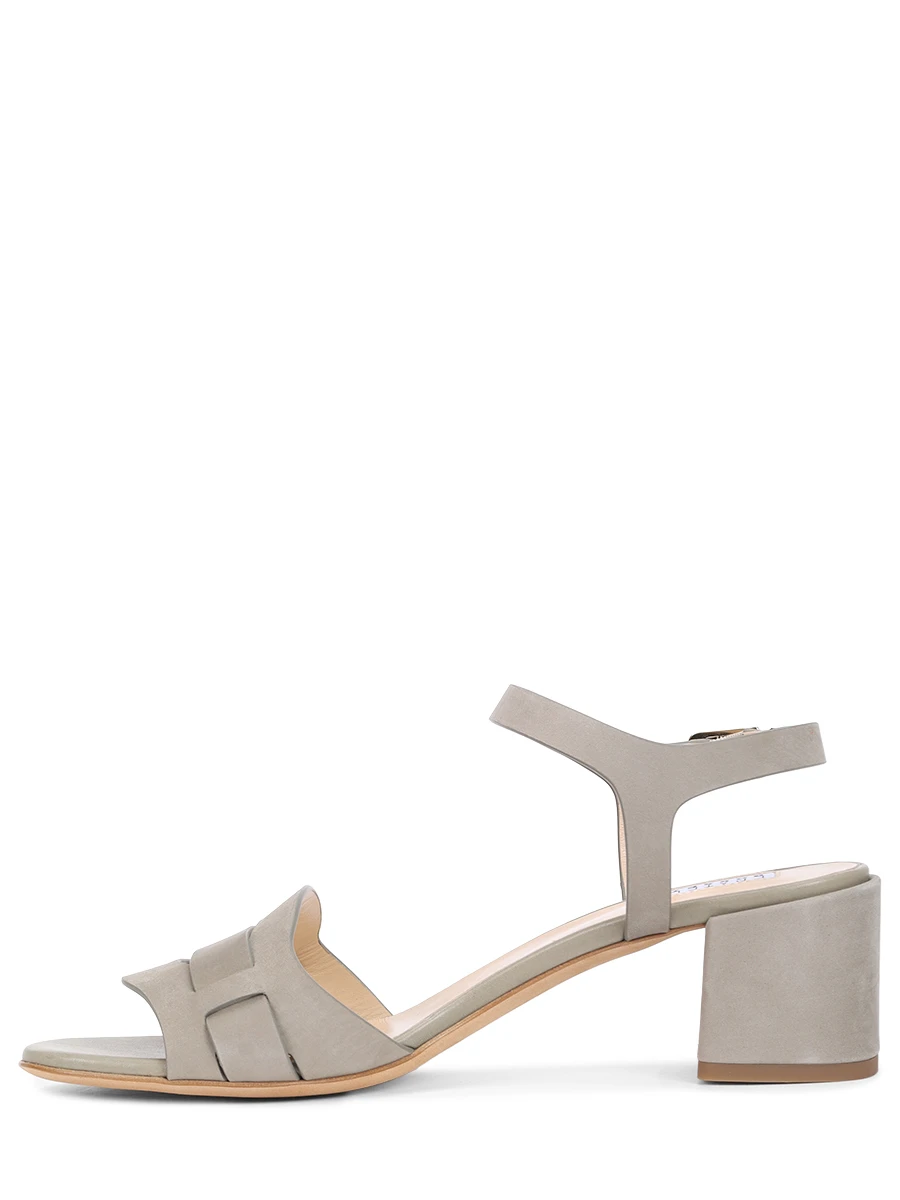 Босоножки из нубука FRATELLI ROSSETTI 68071-PL40445 Хаки  Фото 3