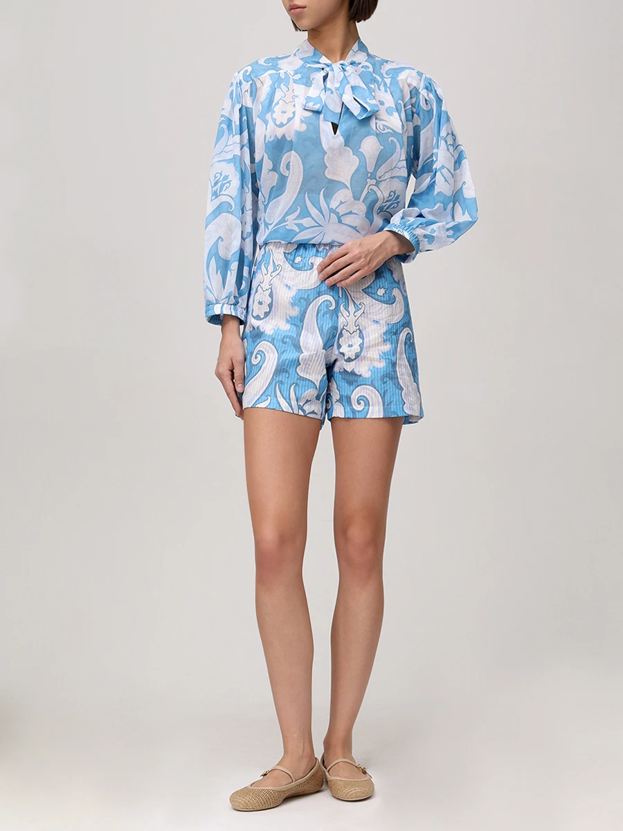 фото Блуза хлопковая etro