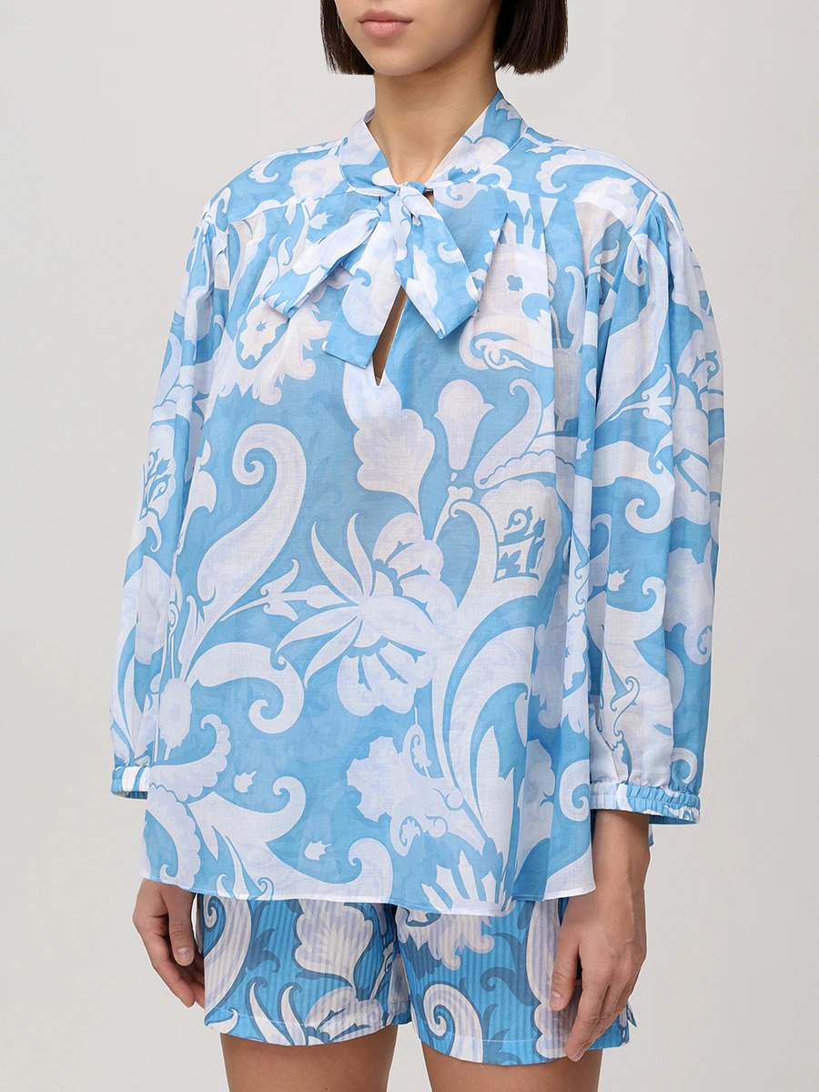 фото Блуза хлопковая etro