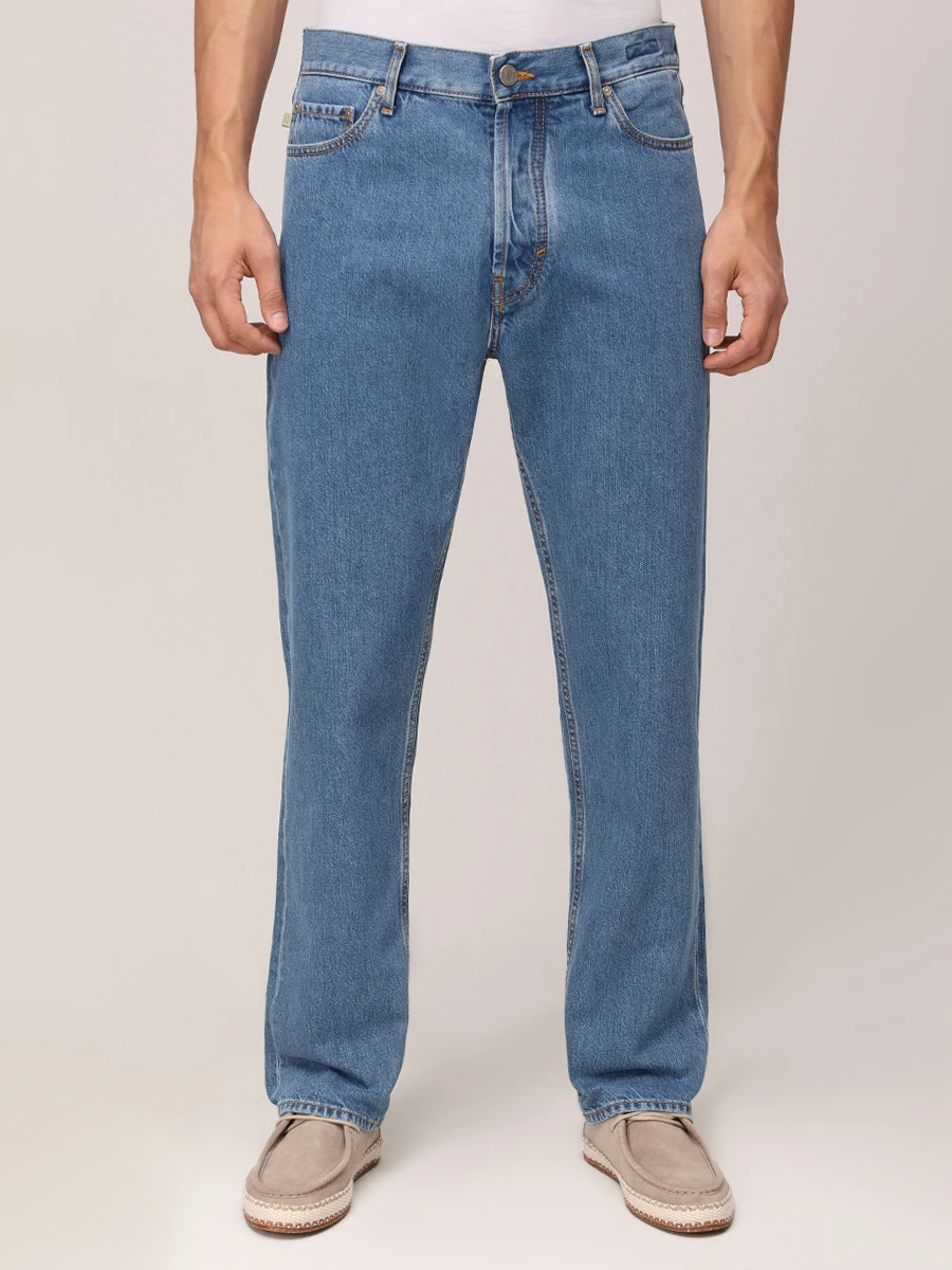 Джинсы Regular Fit хлопковые JACOB COHEN JUM_QE030 030 T731A S1 200D Синий  Фото 4