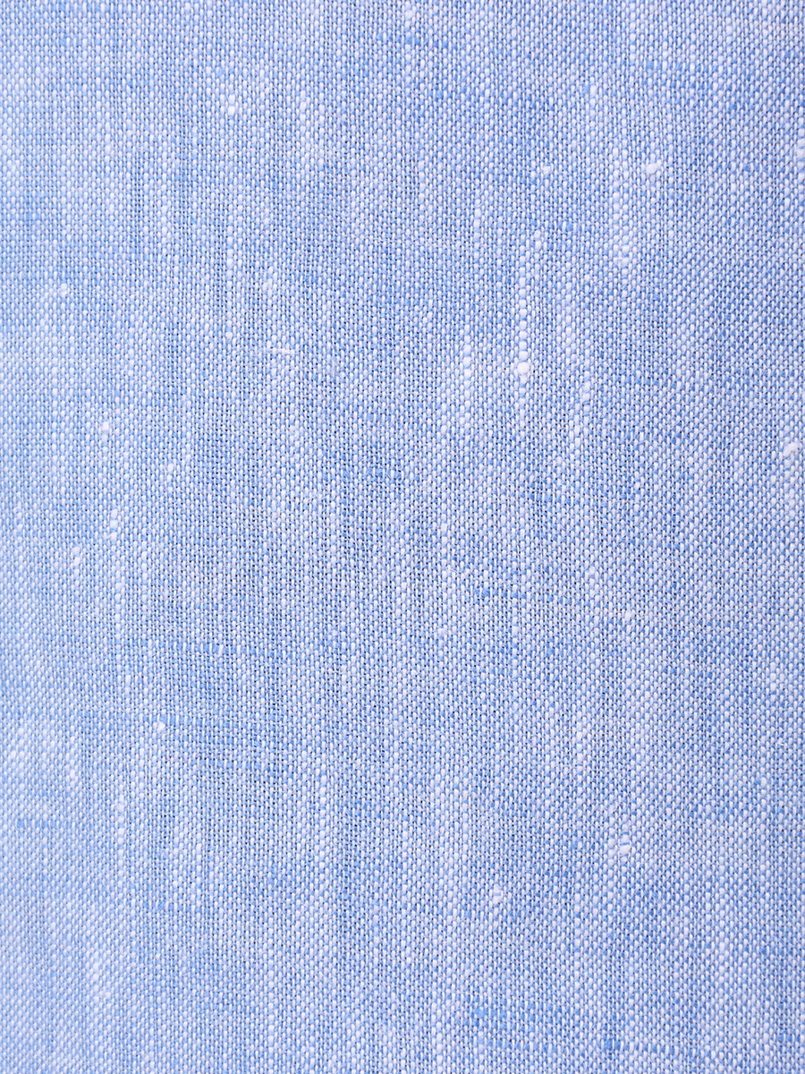 Рубашка Regular Fit льняная PAUL & SHARK 25413282/080 Голубой  Фото 6