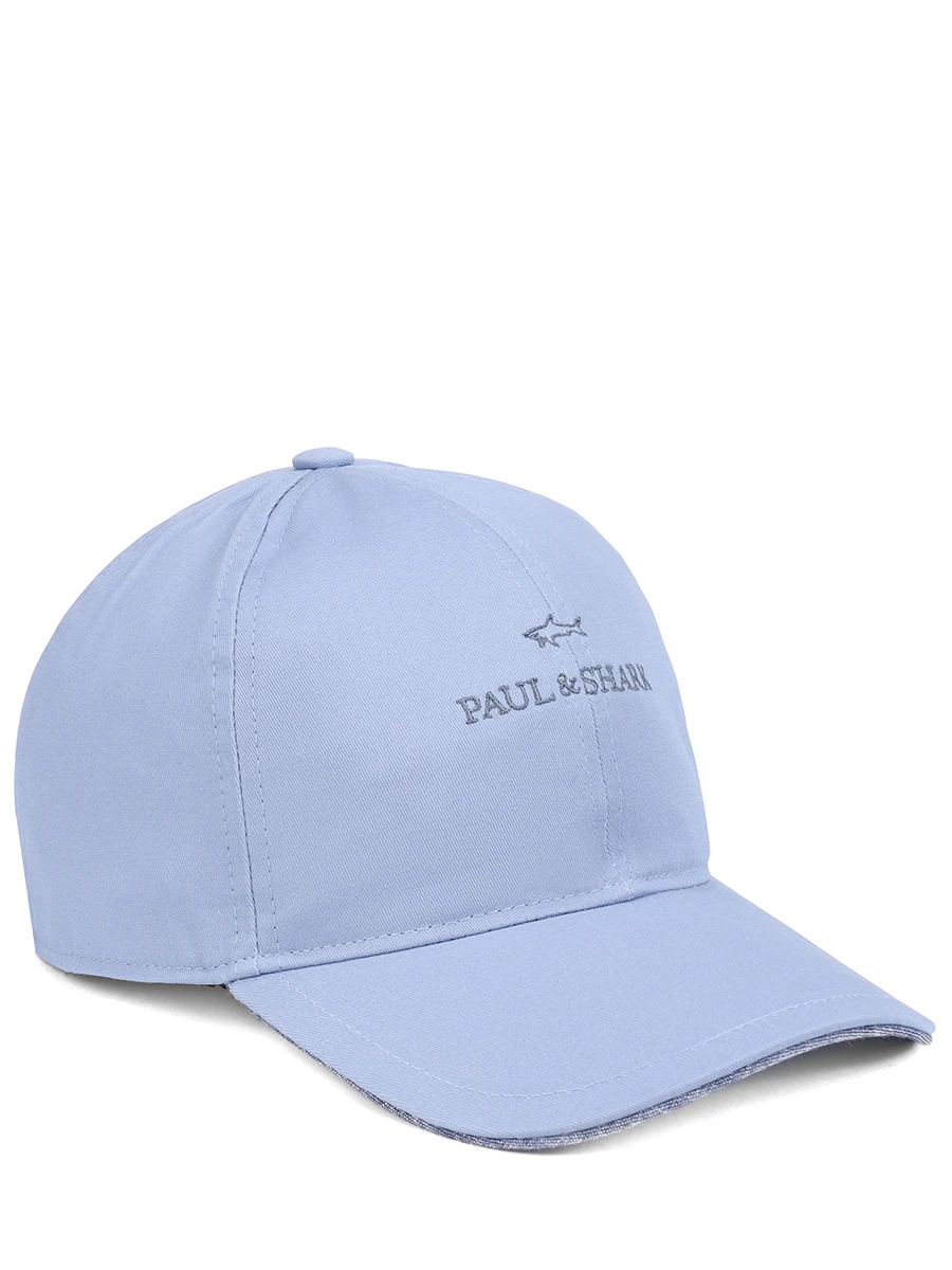 Бейсболка хлопковая PAUL & SHARK 25417119/116 Голубой 