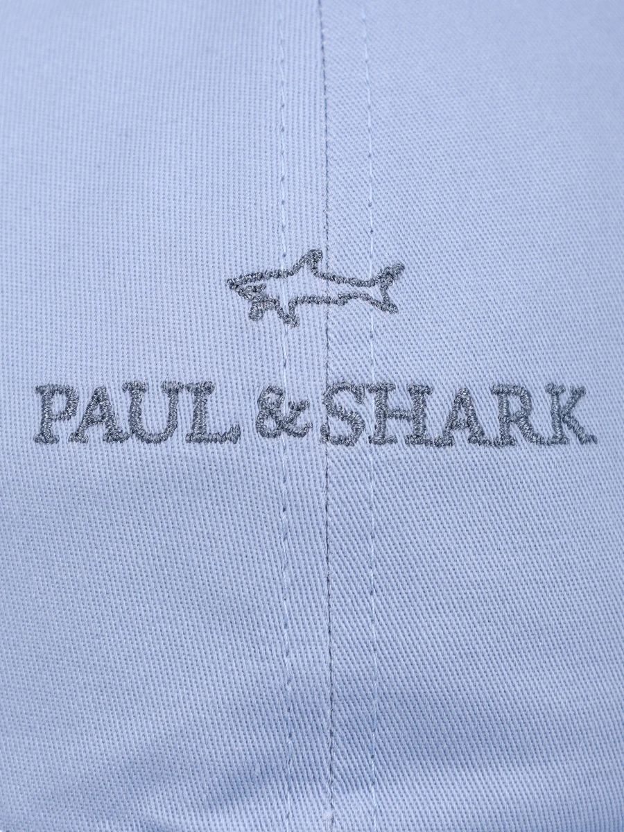 Бейсболка хлопковая PAUL & SHARK 25417119/116 Голубой  Фото 3