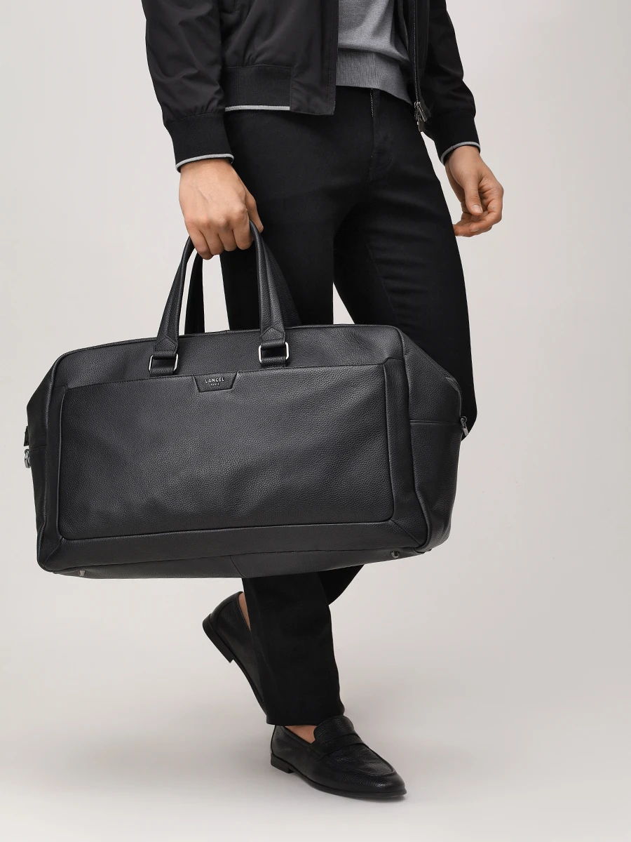 Сумка кожаная LANCEL A13226 10 Черный  Фото 2