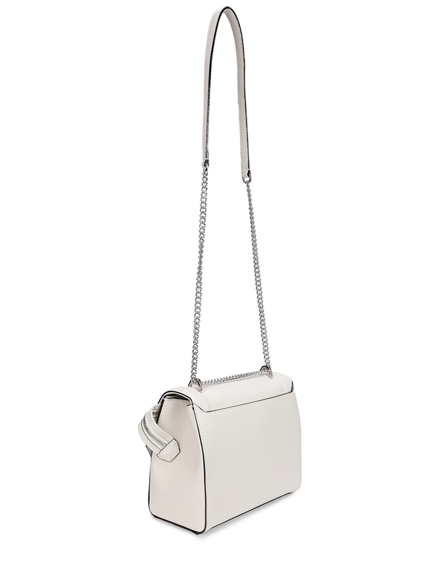 Сумка кожаная Ninon LANCEL A09222 34 Белый  Фото 3