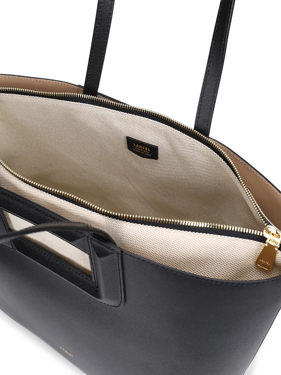 Сумка кожаная Angele LANCEL A13361 10 Черный  Фото 4
