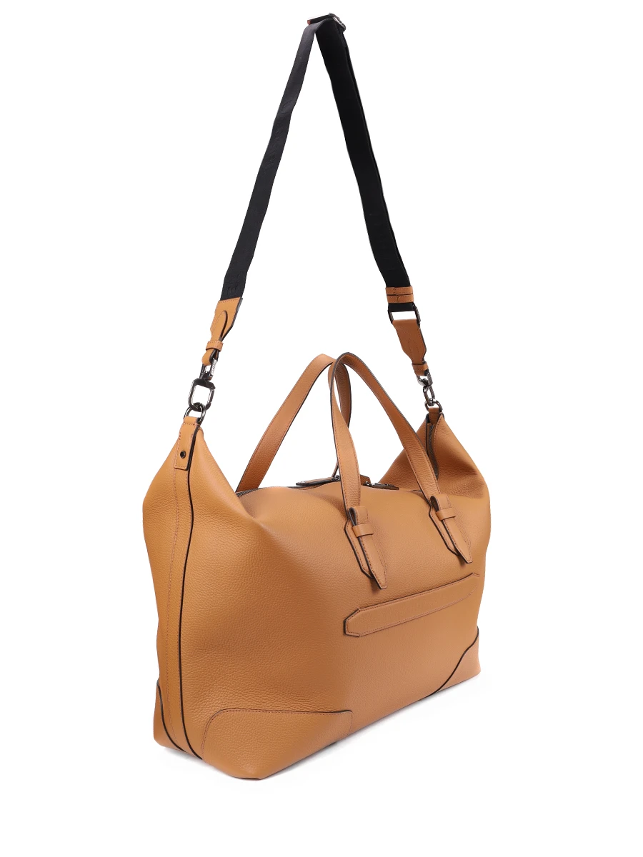 Сумка кожаная LANCEL A13430 20 Коричневый  Фото 3