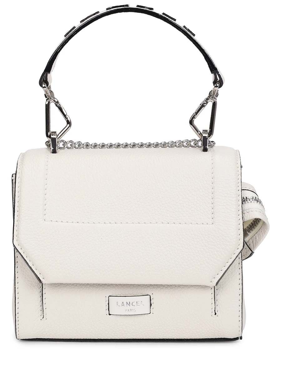 Сумка кожаная Ninon LANCEL A09221 34 Белый 