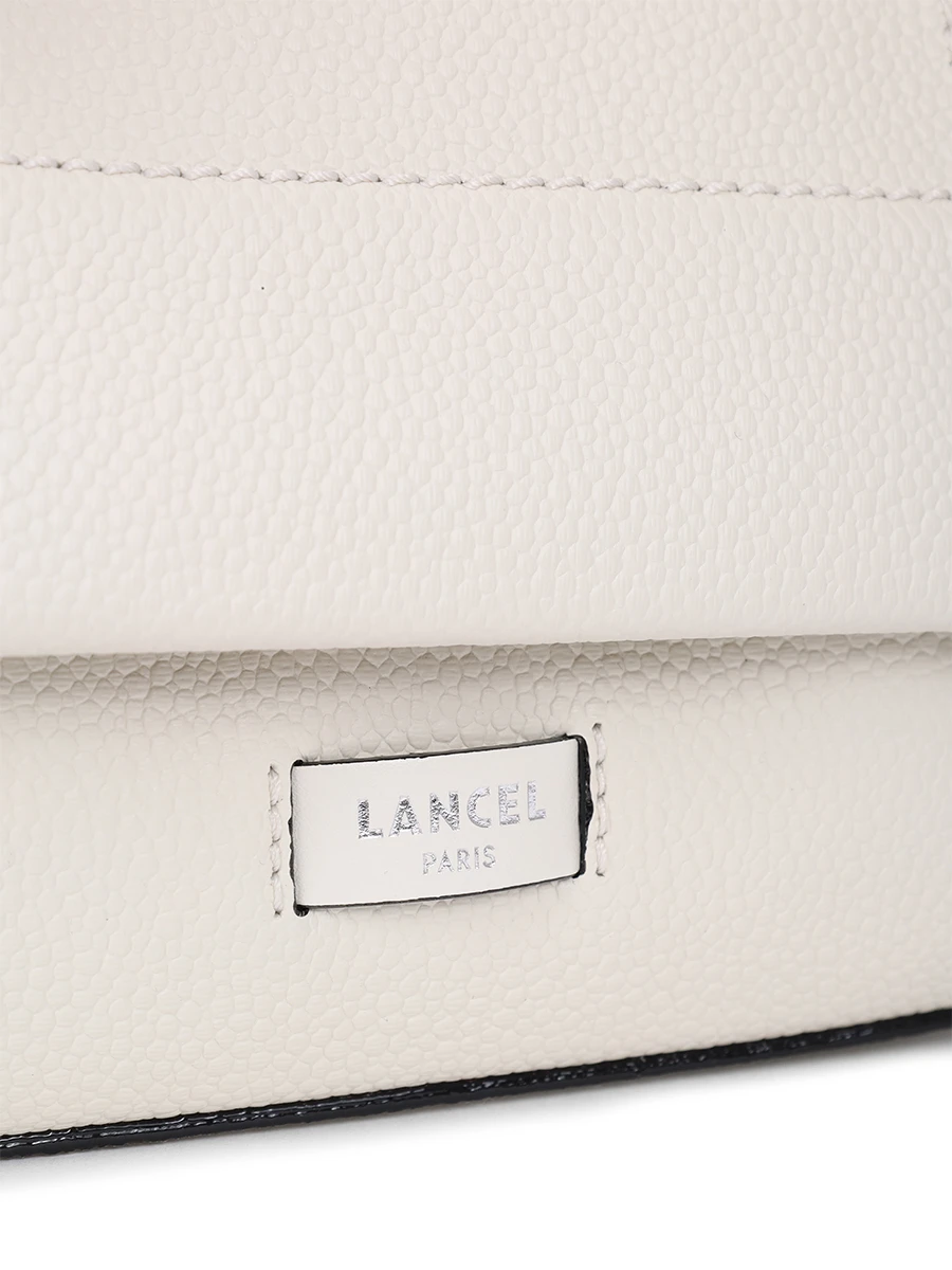 Сумка кожаная Ninon LANCEL A09221 34 Белый  Фото 5