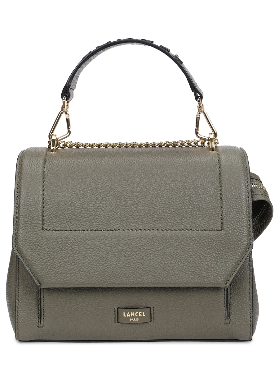 Сумка кожаная Ninon LANCEL A09222 YY Зеленый 
