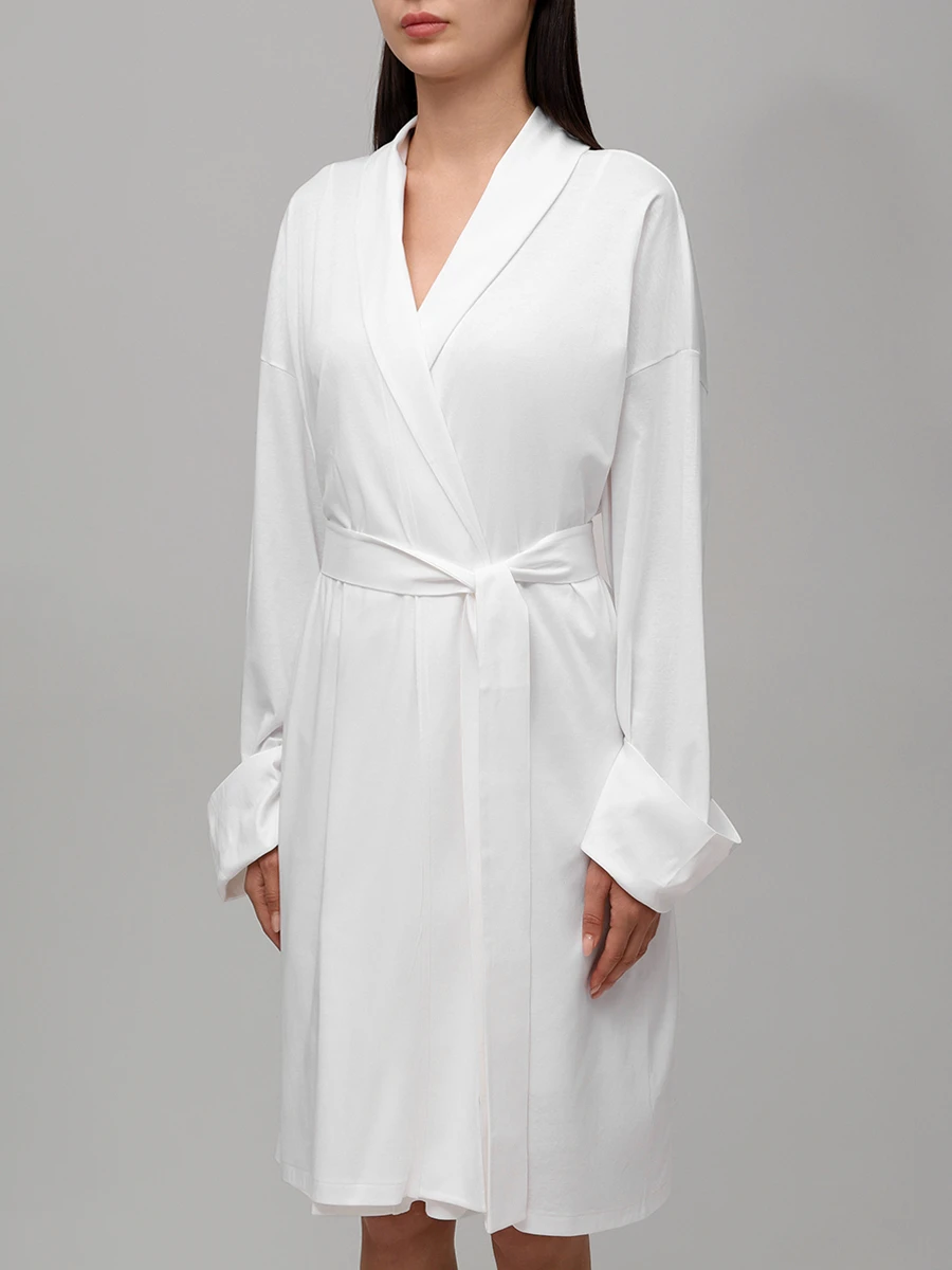

Халат хлопковый, Белый, 286-55505/001