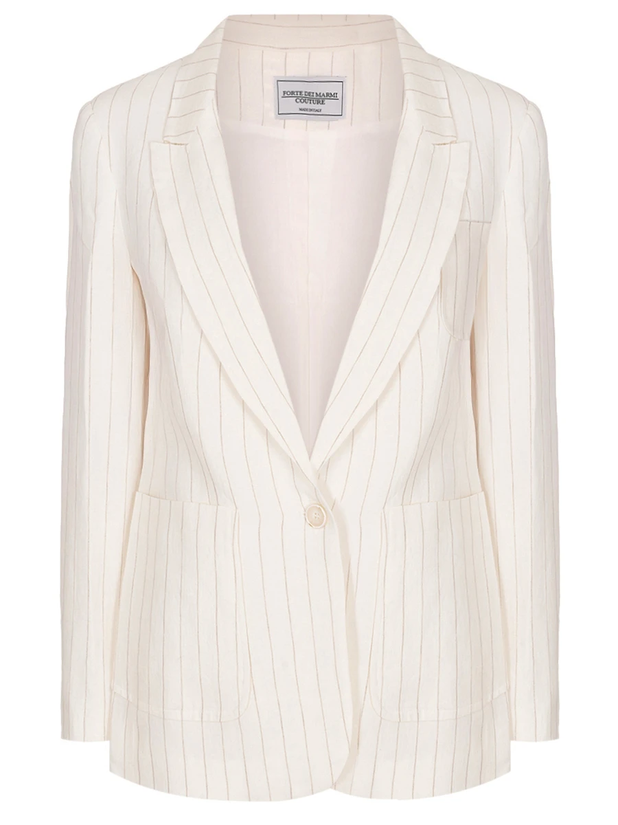 

Пиджак льняной, Белый, 25SF5414