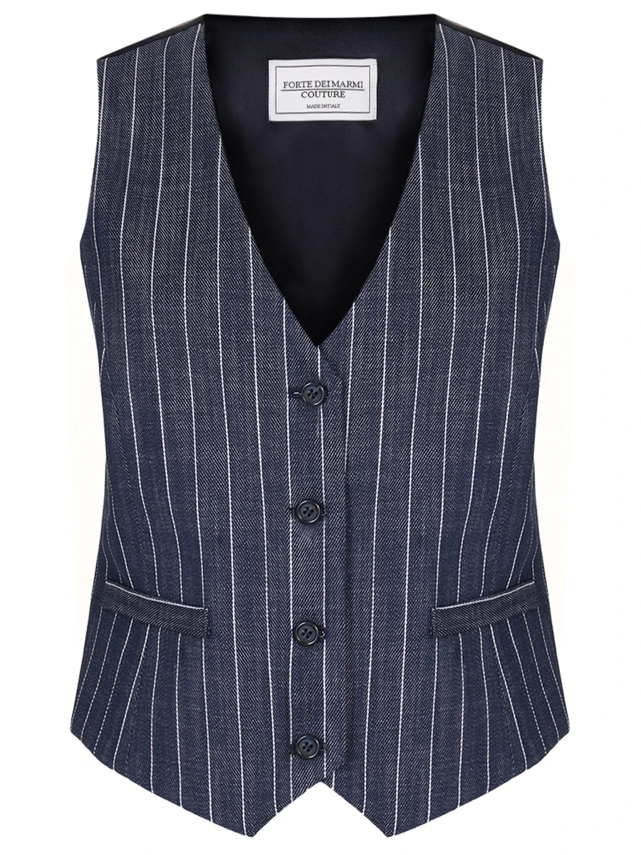 

Жилет хлопковый, Полоска, 25SF5431