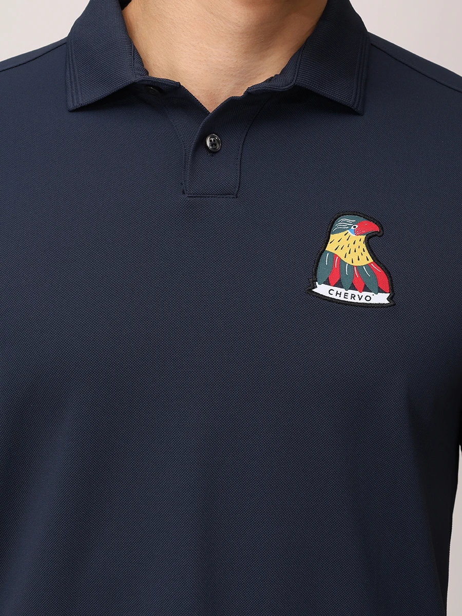 Поло Alonzo CHERVO A1182-T0304-599 ALONZO Синий  Фото 5