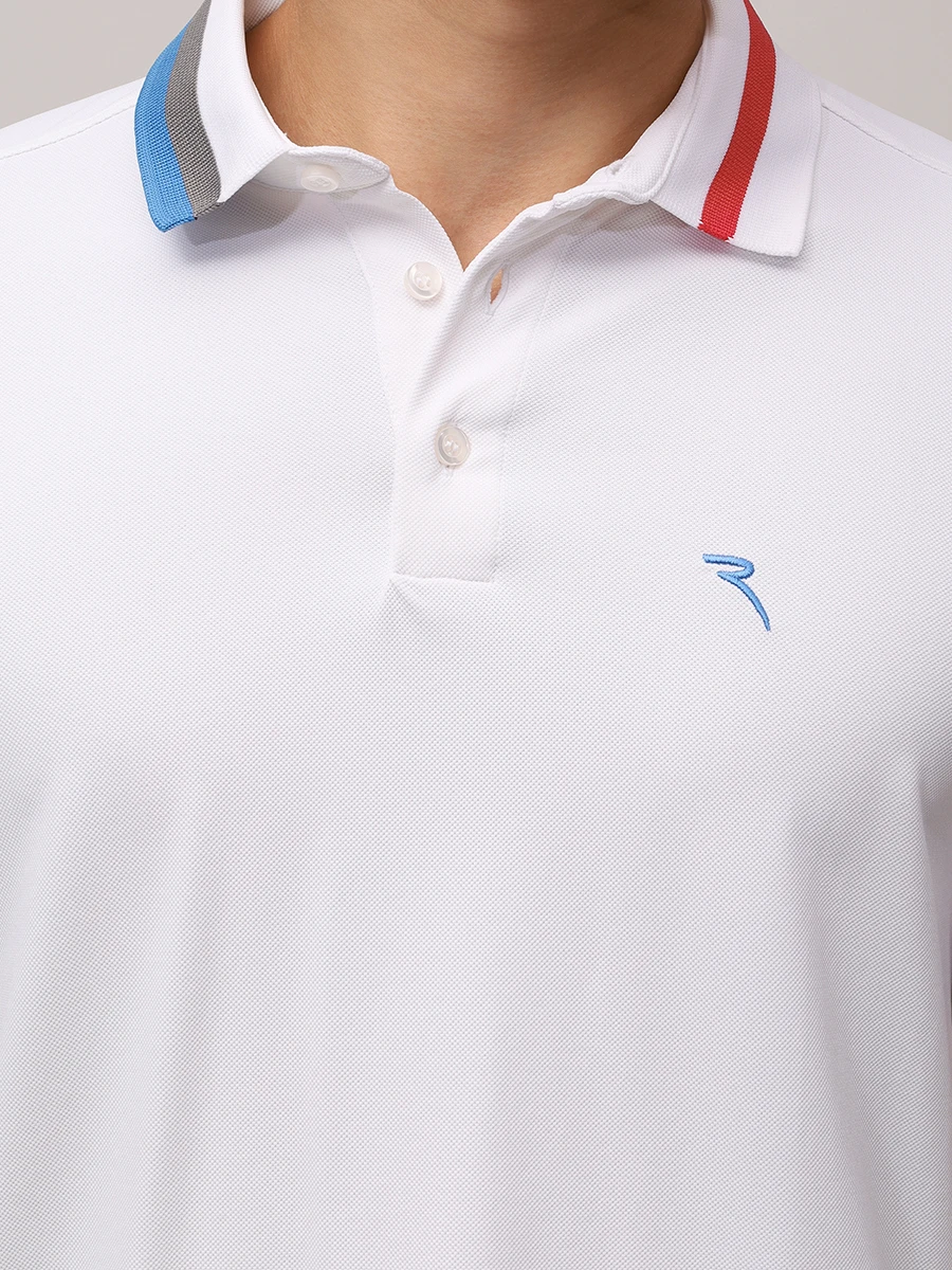 Поло Allarme CHERVO A1183-T0304-100 ALLARME Белый  Фото 5