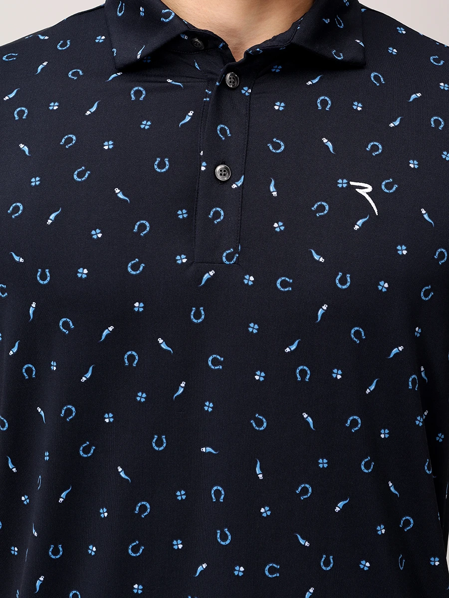 Поло Albergo CHERVO A1166-T0340-177E ALBERGO Принт  Фото 5