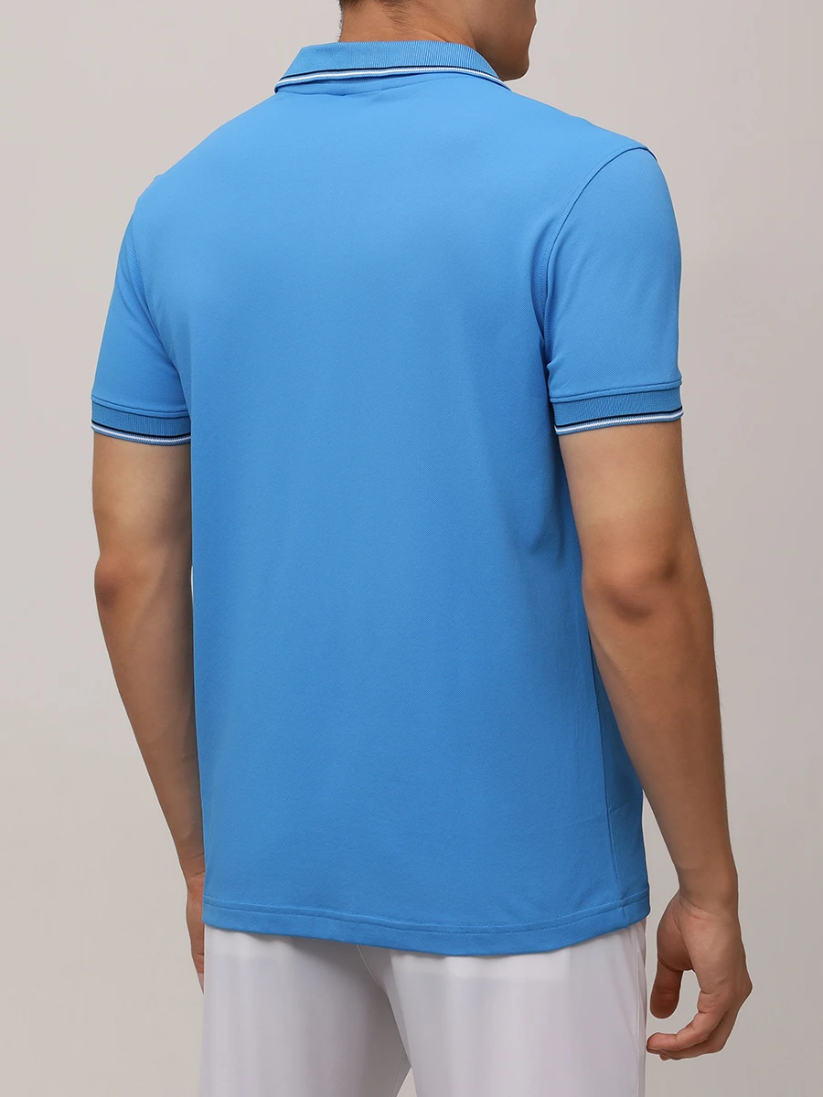 Поло Airton CHERVO A0217-T0304-5003 AIRTON Голубой  Фото 3