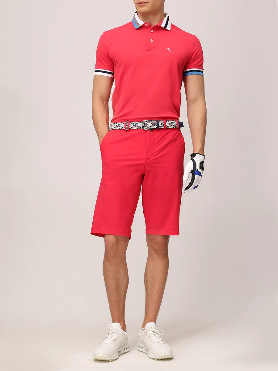 Поло Allarme CHERVO A1183-T0304-844 ALLARME Розовый  Фото 2