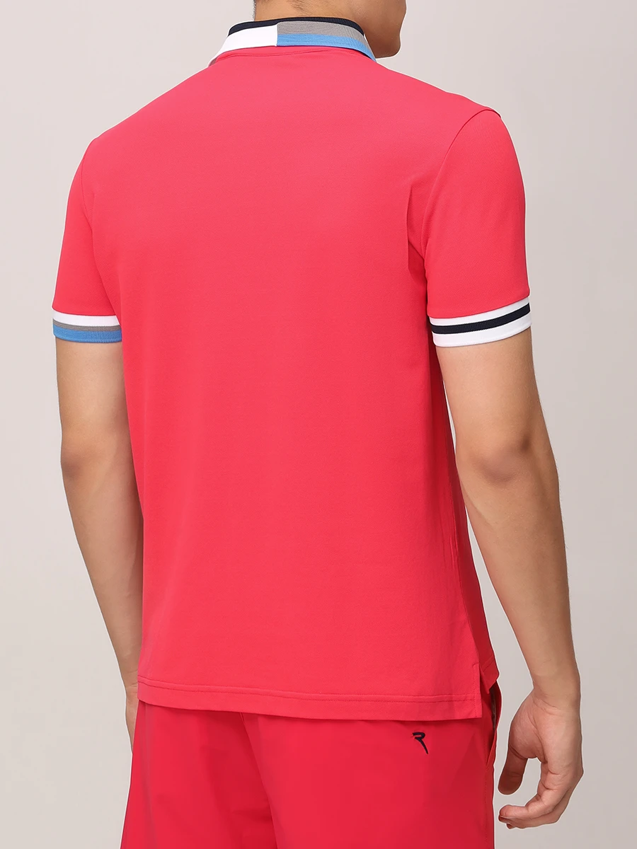 Поло Allarme CHERVO A1183-T0304-844 ALLARME Розовый  Фото 3