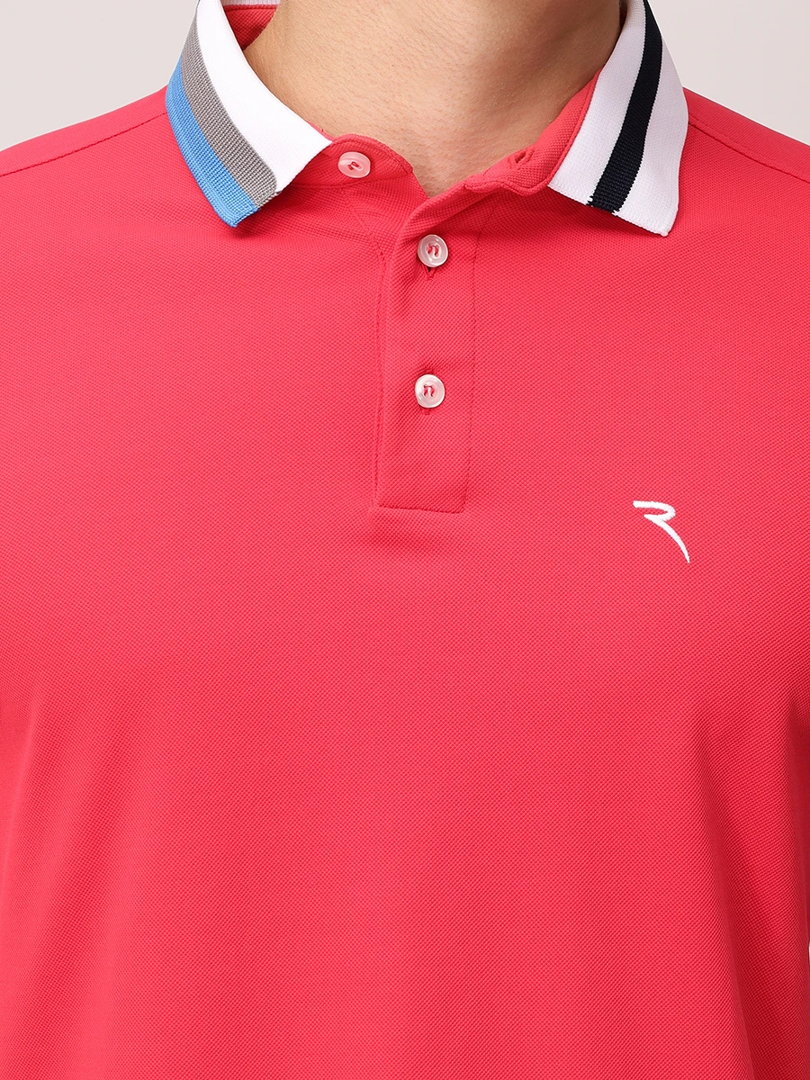 Поло Allarme CHERVO A1183-T0304-844 ALLARME Розовый  Фото 5