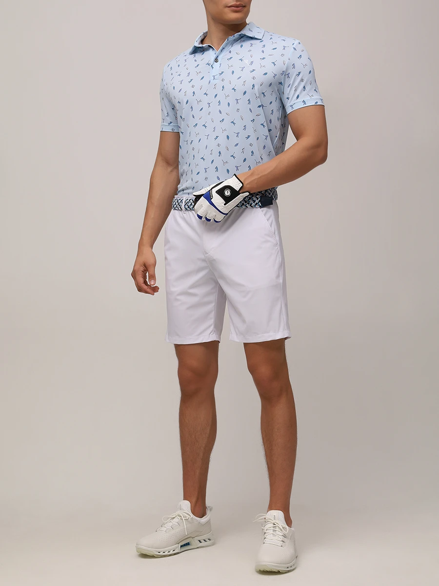 Поло Albergo CHERVO A1166-T0340-175E ALBERGO Голубой  Фото 2