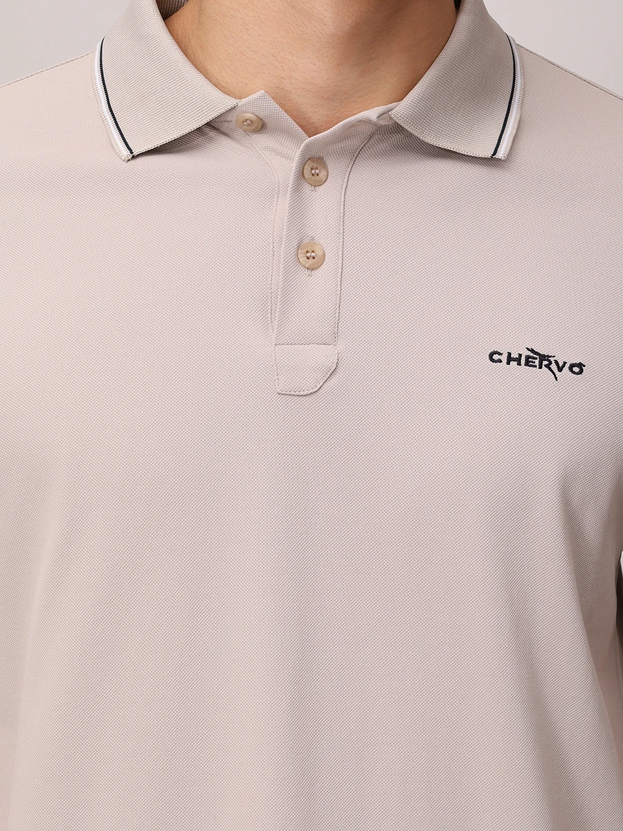Поло Airton CHERVO A0217-T0304-4006 AIRTON Бежевый  Фото 5