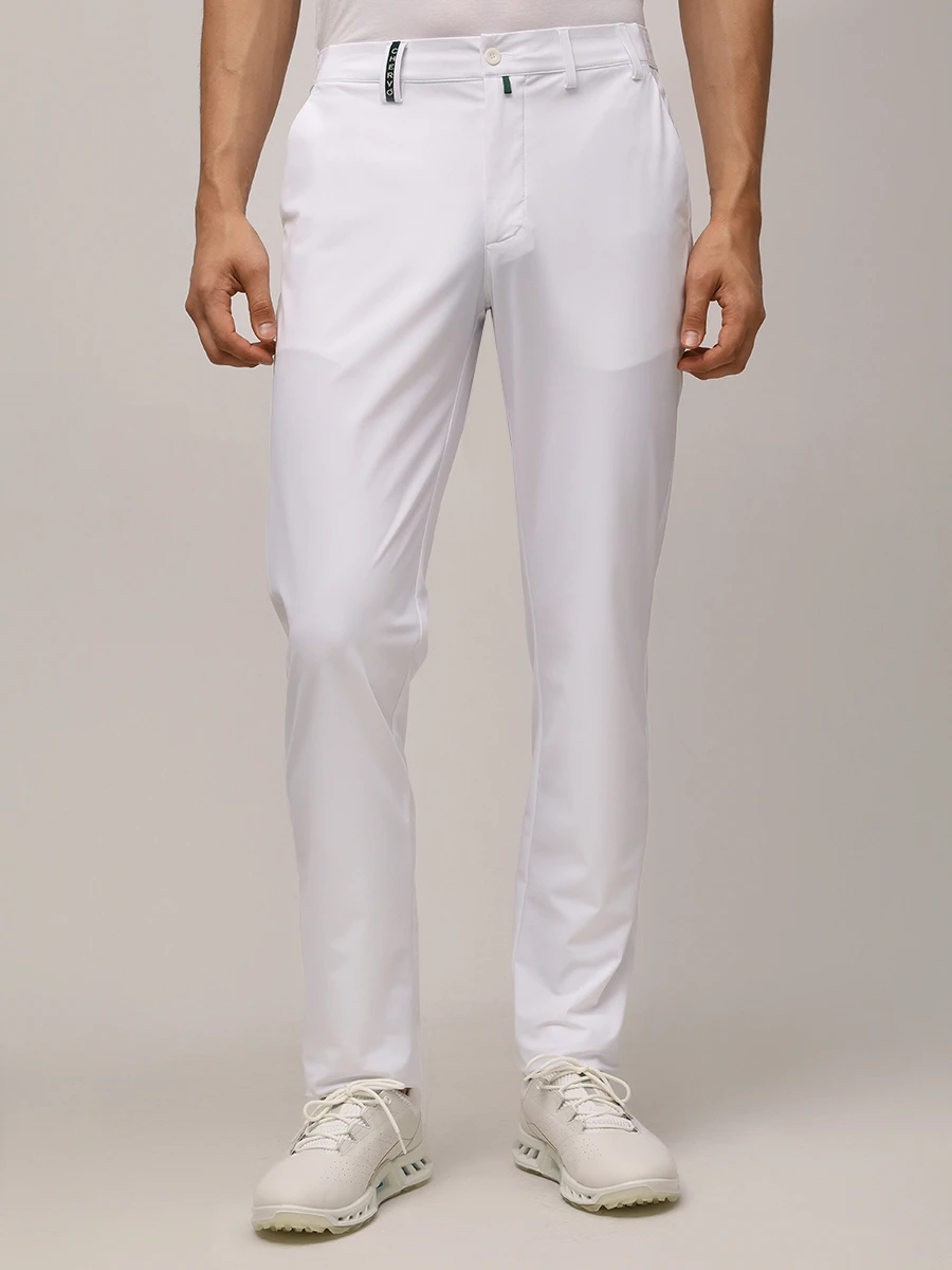 Брюки Scozzese CHERVO S0249-T0056-100 SCOZZESE Белый  Фото 4