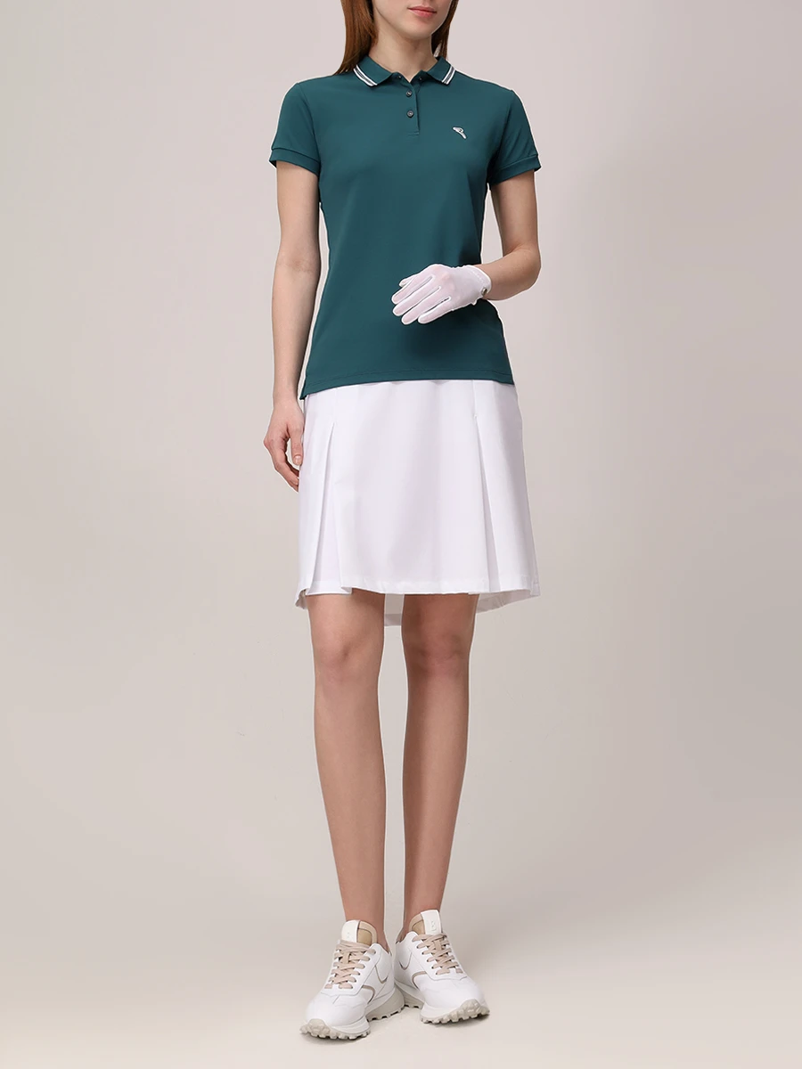 Поло однотонное Altalena CHERVO A0407-T0304-644 ALTALENA Зеленый  Фото 2