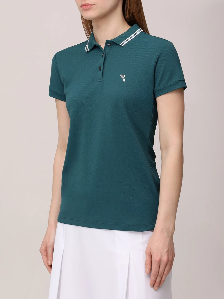 Поло однотонное Altalena CHERVO A0407-T0304-644 ALTALENA Зеленый  Фото 4