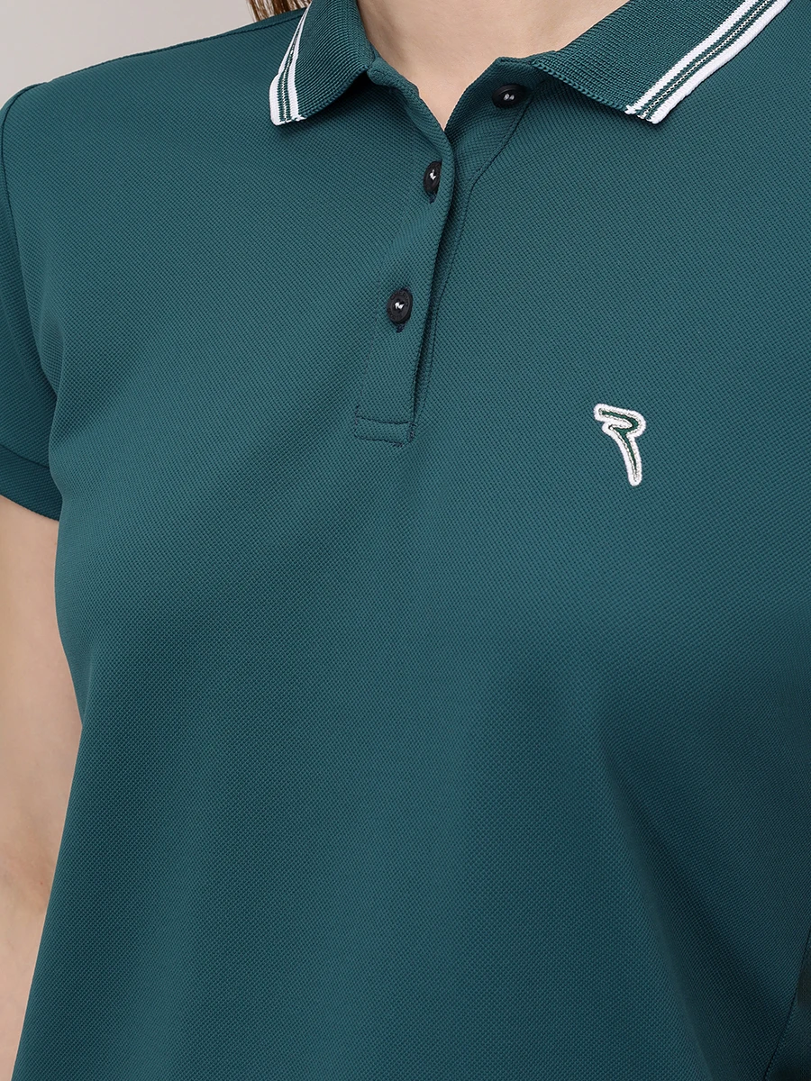 Поло однотонное Altalena CHERVO A0407-T0304-644 ALTALENA Зеленый  Фото 5