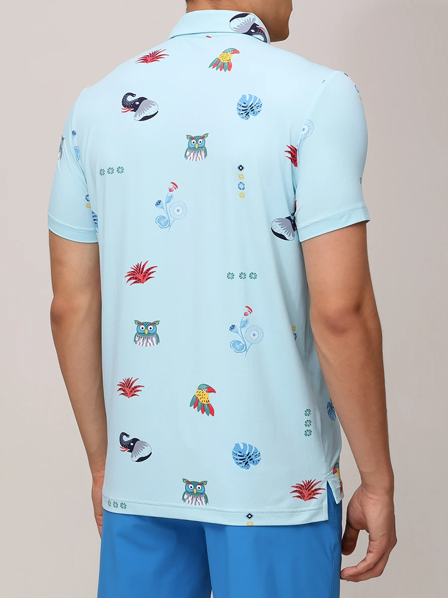 Поло Albergo CHERVO A1166-T0340-172E ALBERGO Принт  Фото 3