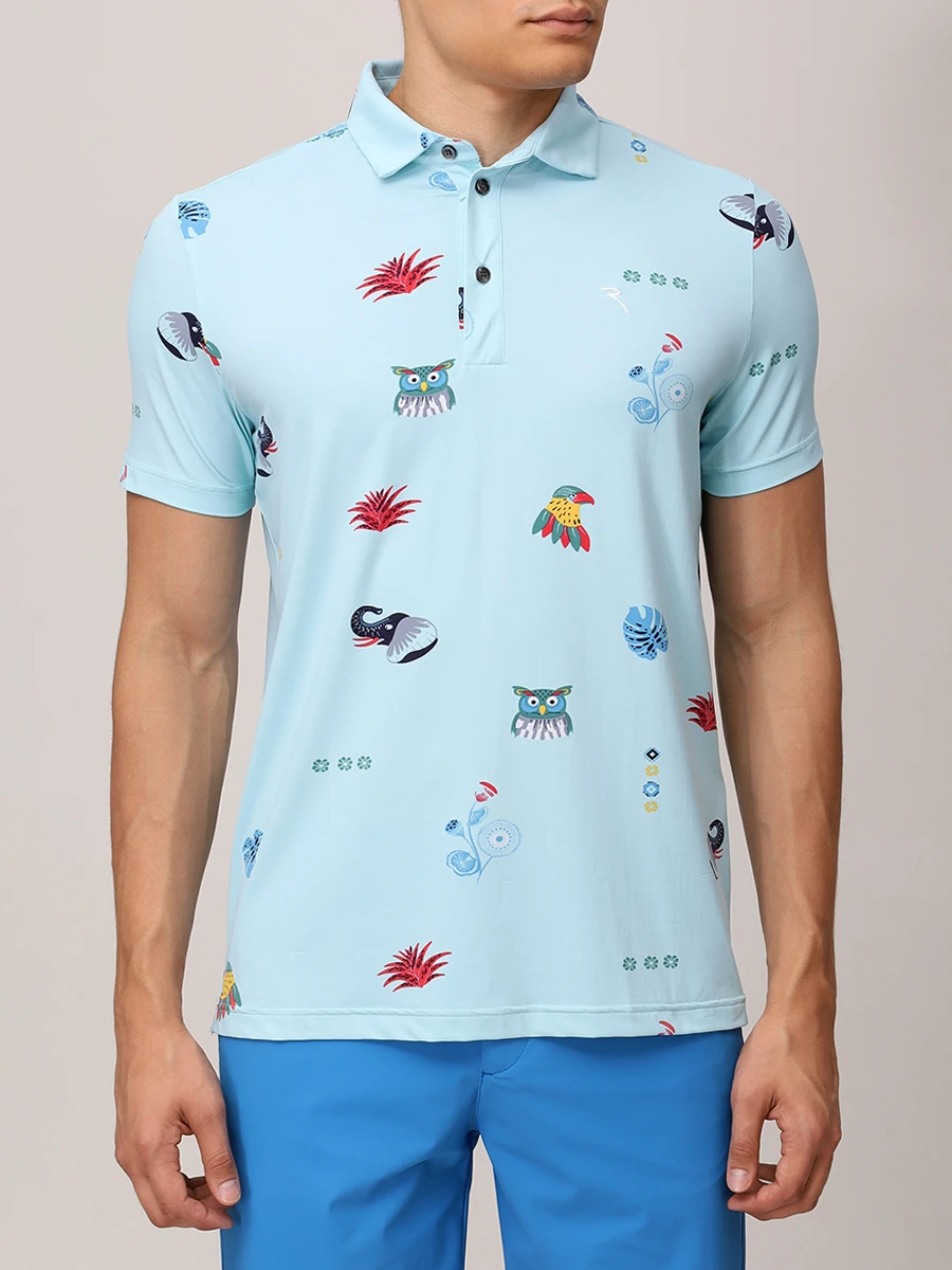 Поло Albergo CHERVO A1166-T0340-172E ALBERGO Принт  Фото 4